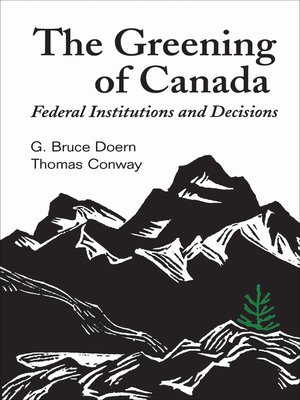 cover image of The Greening of Canada